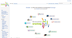 Desktop Screenshot of ensiwiki.ensimag.fr